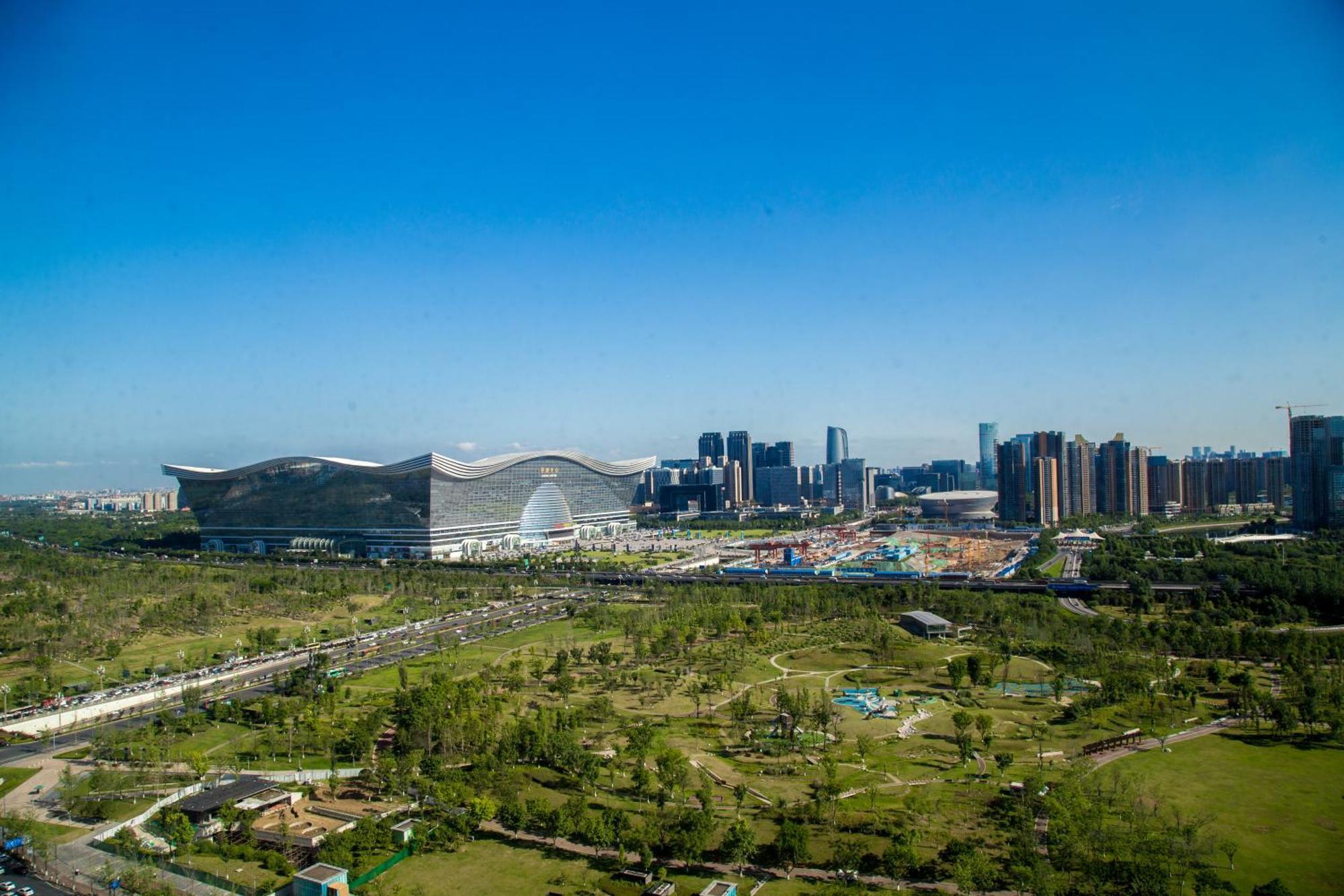 Holiday Inn Chengdu Century City-Easttower Kültér fotó